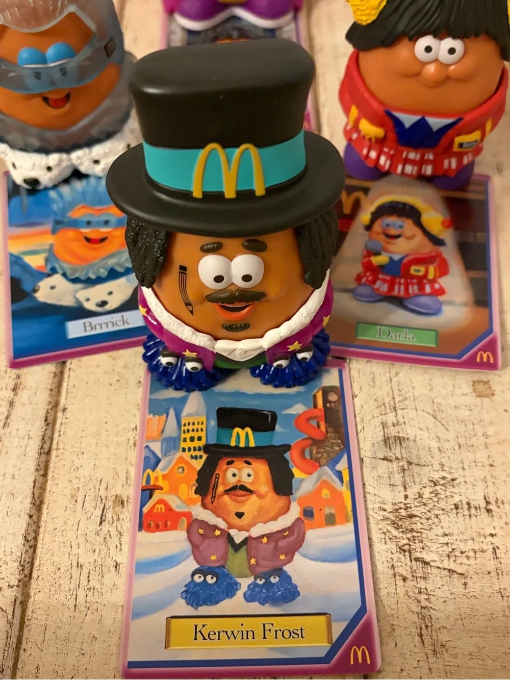 McDonald's McNugget Buddies Collectible Box Set - Blue & Yellow Packaging